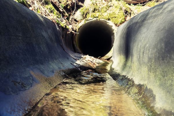 Drainage Swale Installation in Salem
