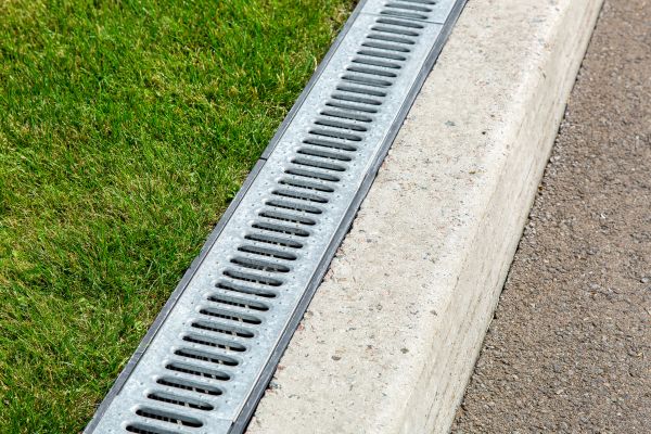 Courtyard Drain Installation in Salem