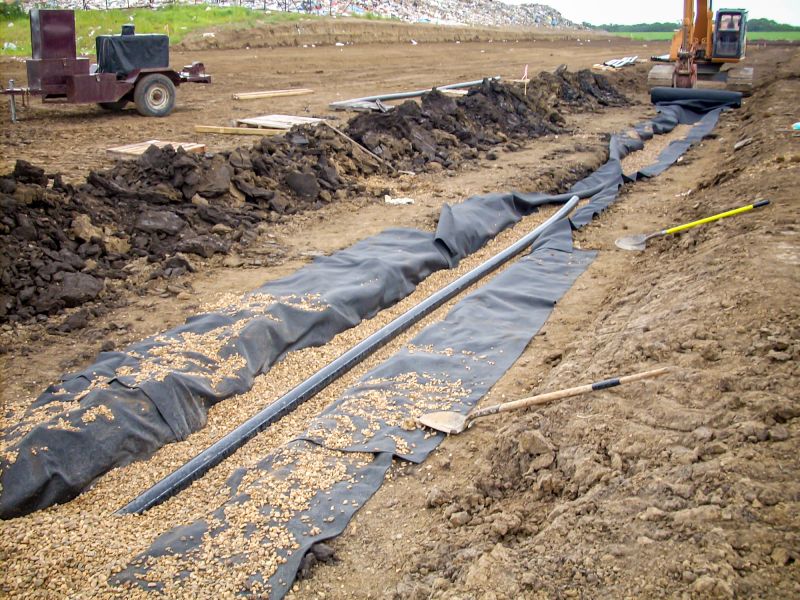 Drainage Pipe Installation